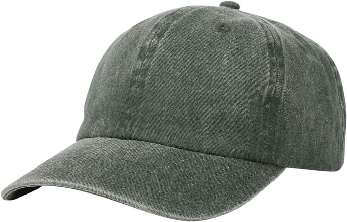 R.E.D. Rock-Engineered Design Grijze pet met eenvoudig design - Unisex - Standard