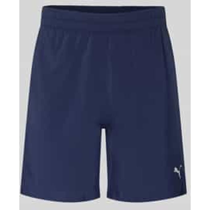 Short met logo en elastische band