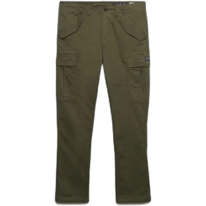 Superdry Slim Taper Cargobroek Groen 32 / 32 Man