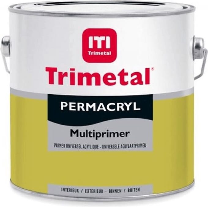 Trimetal Permacryl Multiprimer - 0,5 l - 10 m²/l - Wit