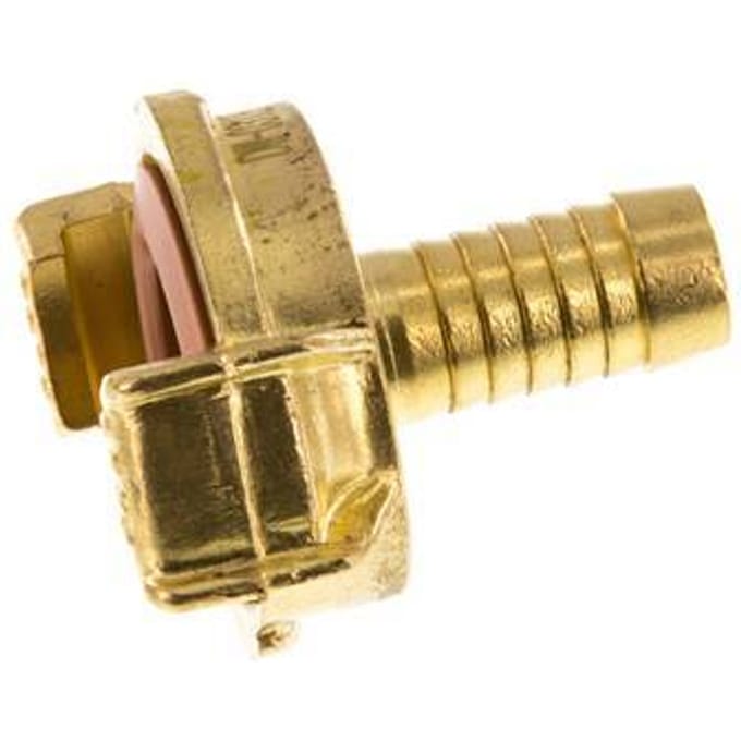 13 mm (1/2'') Slangpilaar Messing GEKA Tuinslangkoppeling KTW