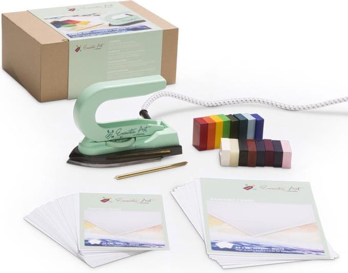 Encaustic Art Starters set met gratis kleurenkaart