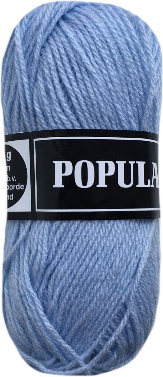 Beijer BV Populair acryl garen - heel licht blauw (03) - 20 bollen