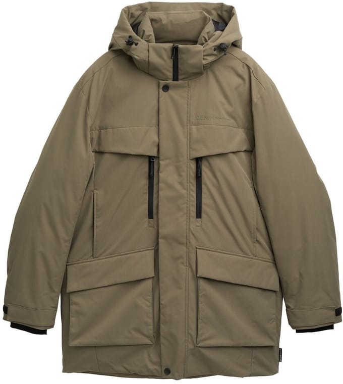 Tom Tailor Denim - Arctic parka met afneembare capuchon - Maat M - jungle soil green