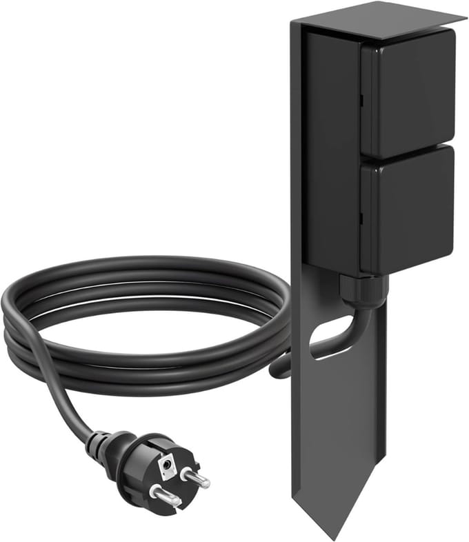 White-Label® Buitenstopcontact - Buitenstopcontacten Waterdicht - Tuincontactdoos