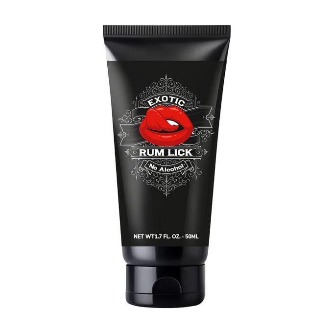 Eetbare Body Creme met Rum Smaak - 50 ml
