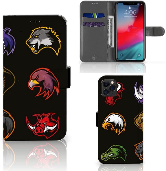 Apple iPhone 11 Pro Max Leuk Hoesje Cartoon