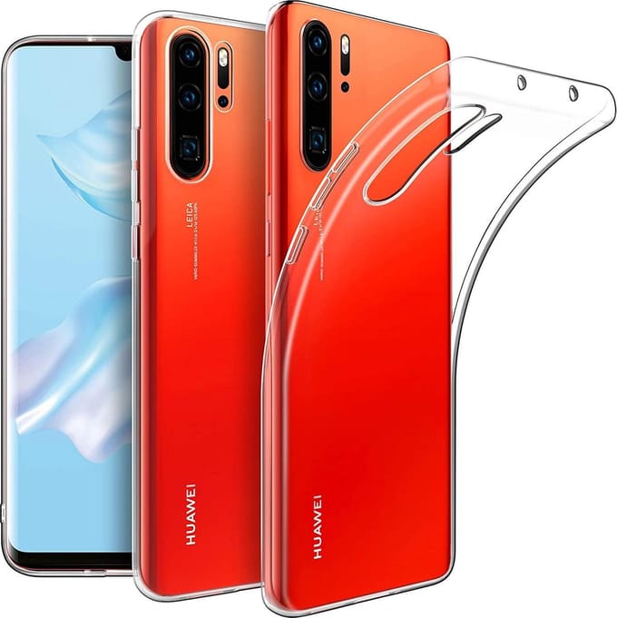 Hoesje Geschikt voor: Huawei P30 Pro - Silicone - Transparant