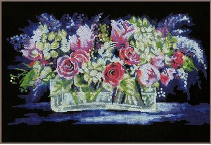 Lanarte - Telpakket kit - Roses and Lilacs - PN-0191848
