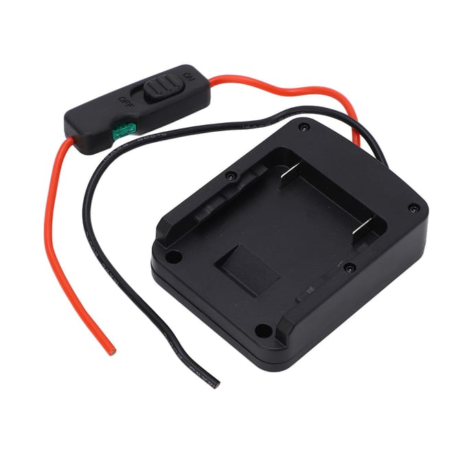 Batterijadapter Converter Dock Stroomconnector Conversiekit voor Bosch BAT Serie black