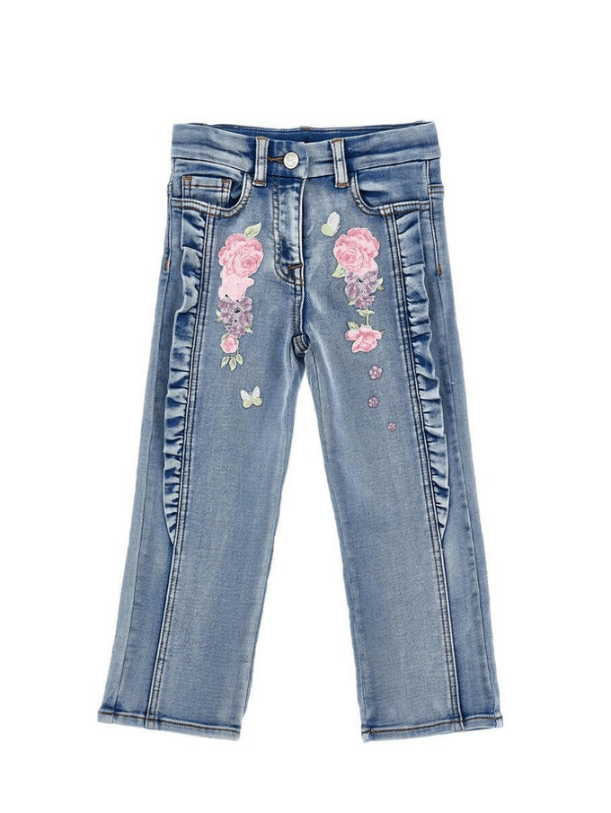 jeans blauw denim