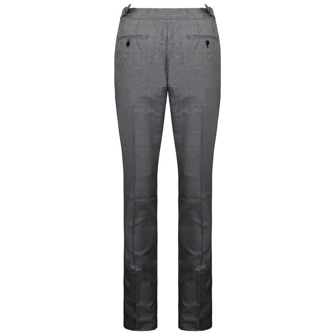 Hackett Mayfair Pup Tooth Heren Wit/Zwarte Broek