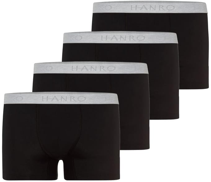 Hanro Heren retro short / pant 4 pack Cotton Essentials