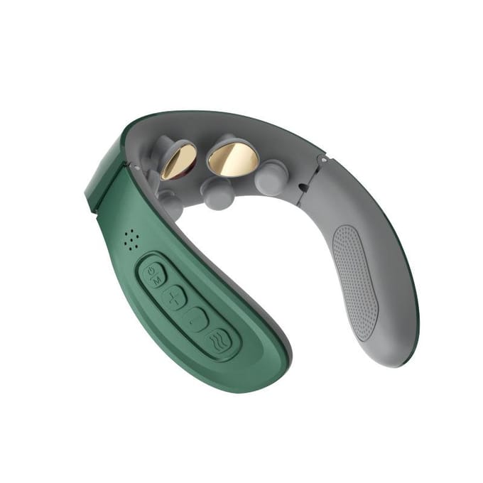Multifunctionele intelligente puls-nekbeschermer Trillingen Cervicale stimulator Schouder- en nekmassage Nekmassager Cervicale stimulator Basic models wit