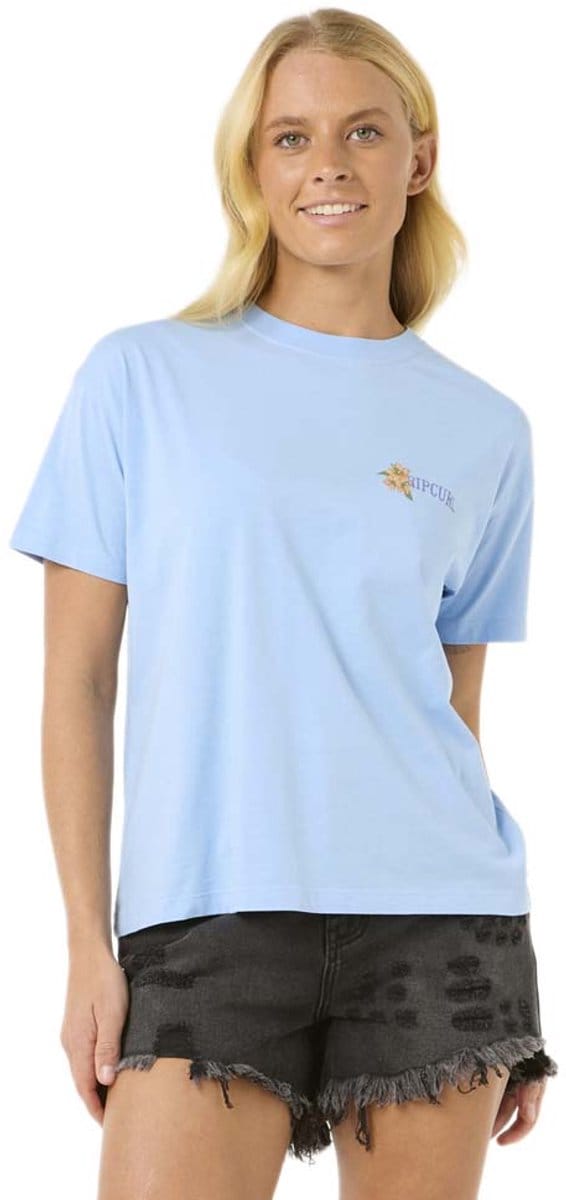 Rip Curl La Joya Relaxed Tee - Mid Blue