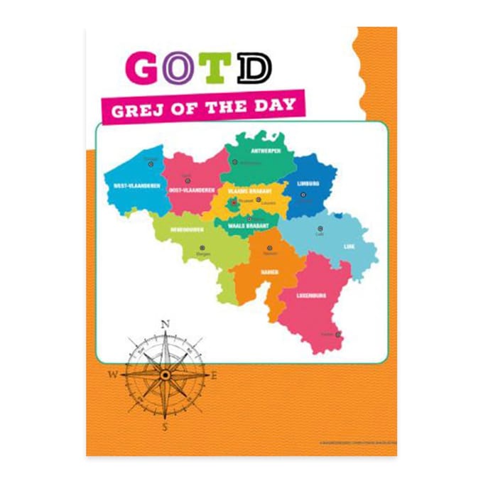 Grej of the day - poster België
