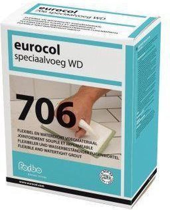 Eurocol Wd Speciaal Voeg Doos A 5 Kg. 7064 Grijs