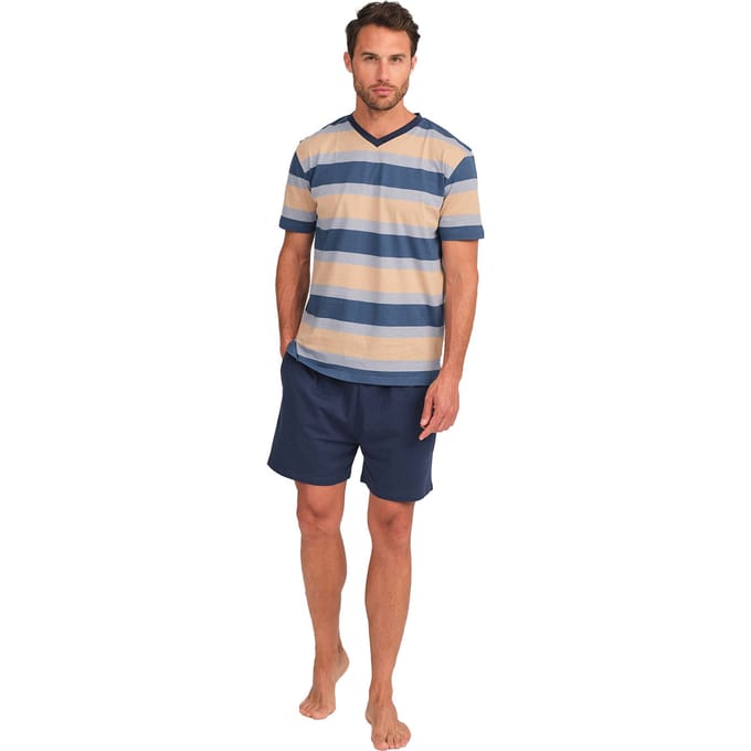 JJBFH5700 Korte mouwen pyjama voor heren