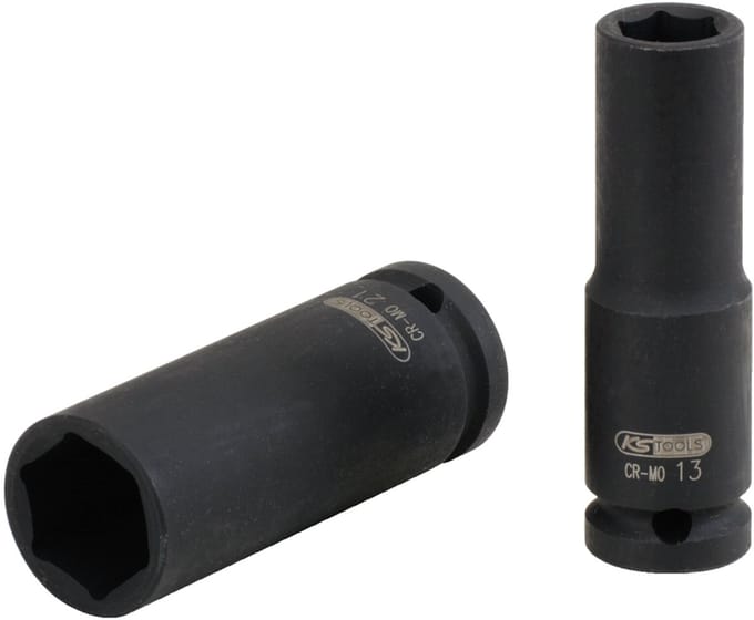 KS Tools - Dopsleutelset - 15mm - Hex - Lang
