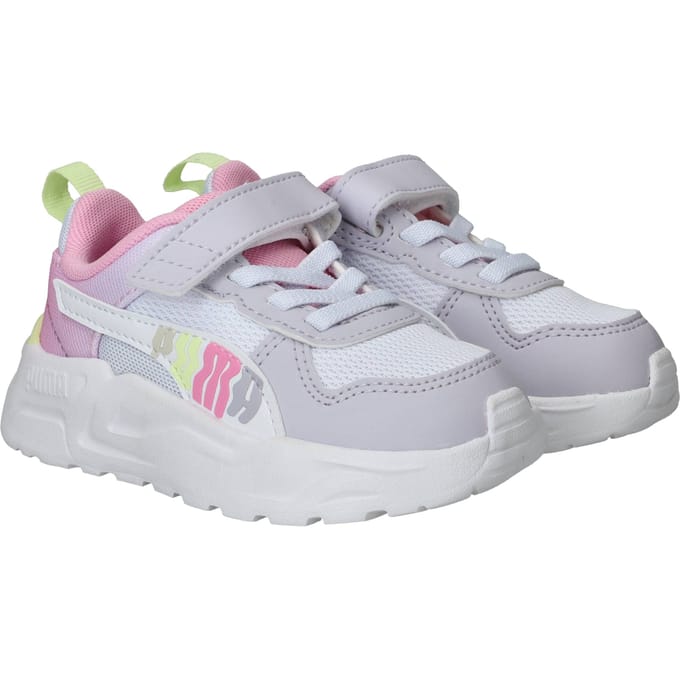 Puma Trinity 2 LT Come On AC+ meisjes sneakers roze wit