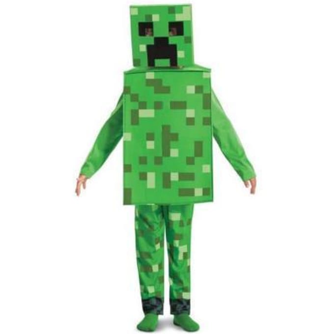 MINECRAFT (MOJANG), Creeper Fancy Aankleden, Maat S (4-6 jaar), Jongens
