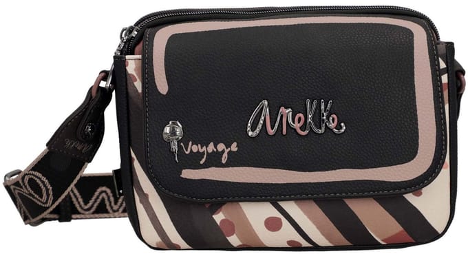 Anekke schoudertas Parisian Oval Flap-Crossbody Bag Multicolor veelkleurig