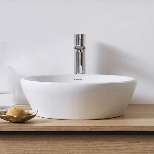 Duravit D-Neo countertop sink round 40 cm, without tap hole, without overflow 2371400070