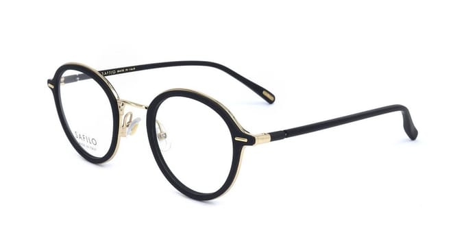 Safilo SAGOMA 05 Matte black gold 48/24/145 MAN Brilmonturen
