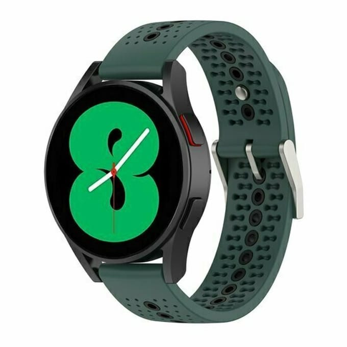 By Qubix - Dot Pattern bandje - Groen - Geschikt voor Xiaomi Redmi Watch 5 Active / Redmi Watch 5 Lite
