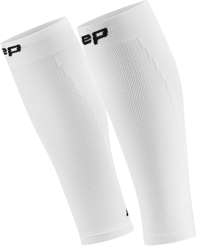CEP Calf sleeves Core Run 5.0 - wit - Geslacht: Man, Kuitomtrek (centimeter): 32 - 38 cm