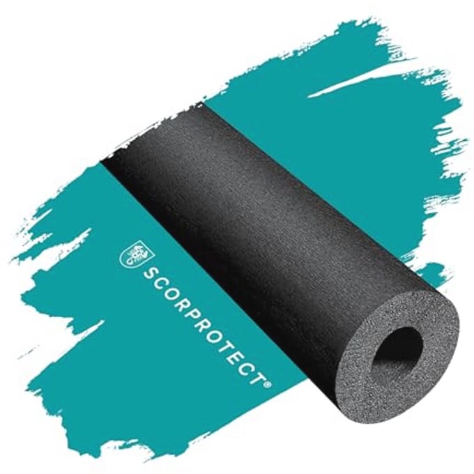 Rubberen buisisolatie 2 m voor hoge temperatuur | Flexibele EPDM isolatie