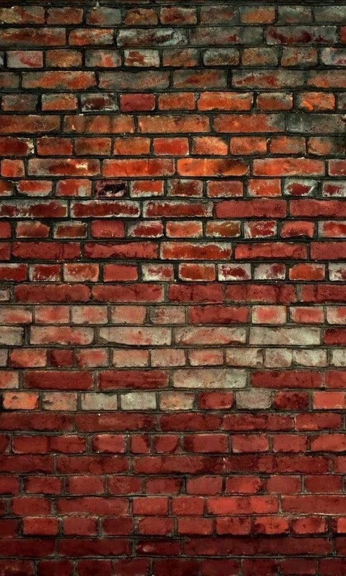 Fotobehang - Brick Wall 150x250cm - Vliesbehang