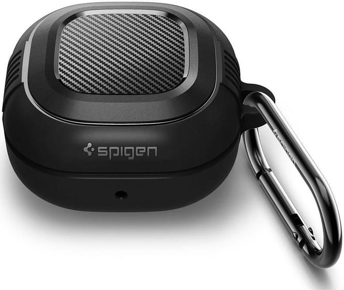 Spigen Rugged Armor - black - Samsung Galaxy Buds FE/Buds 2/Buds Pro 2/Buds Pro/Buds Live