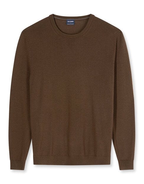 OLYMP Casual Breisel, Zwart-Bruin