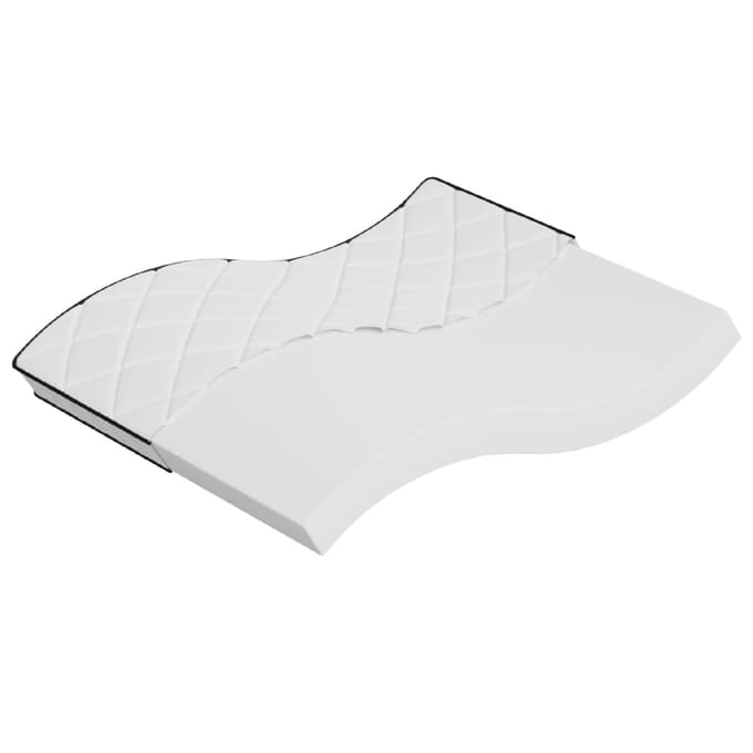 vidaXL - Schuimmatras - middelzacht - 160x200 - cm