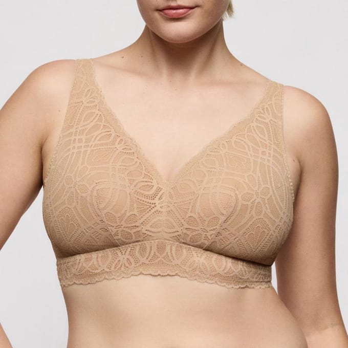 PrimaDonna Salerno Bralette zonder Beugel 0163536 Candy Ginger - maat EU 70D / FR 85D