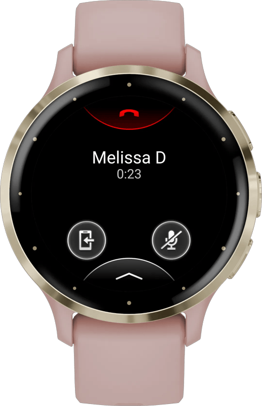 Garmin Venu 3s - Smartwatch - AMOLED-scherm - 41 mm - Dust Rose