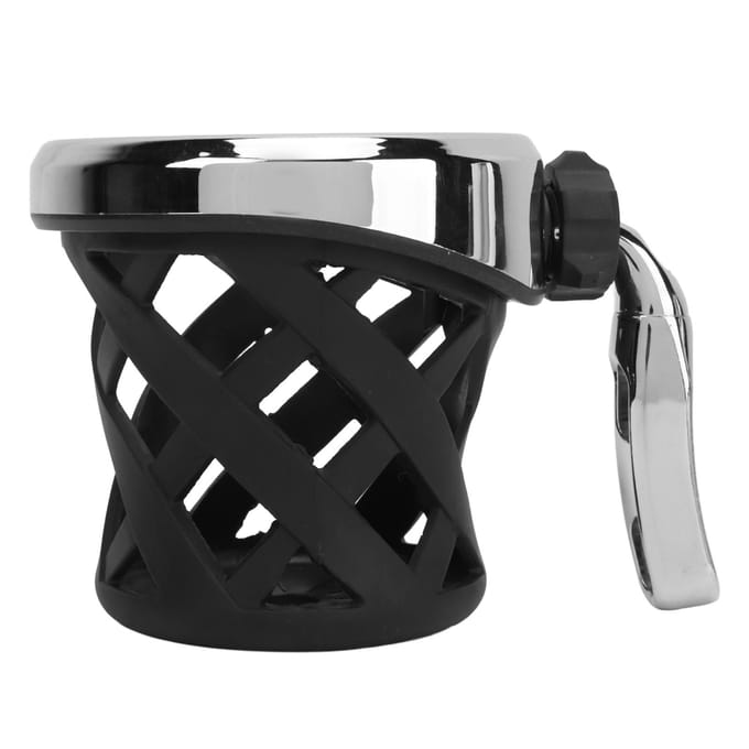 Porte-gobelet léger, polyvalent, robuste et haute dureté pour moto Gold Wing DCT argenté