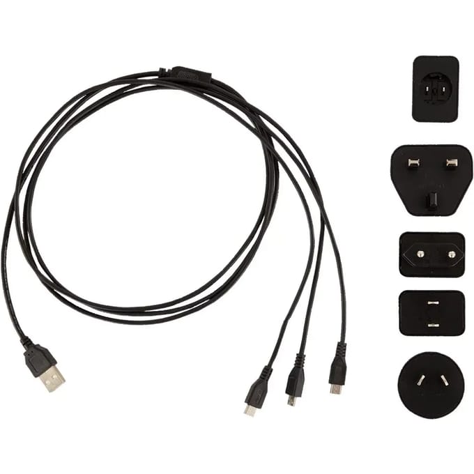 Lader compleet met 2-poorts micro usb kabel Whis