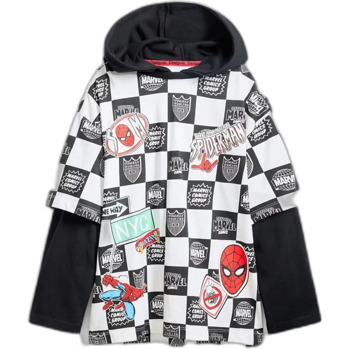 Junior Hoodie Desigual Marvel