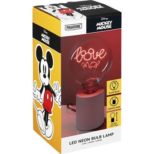 Paladone Products Disney Neon Mickey Mouse Neon LED Lamp met E27 Fitting
