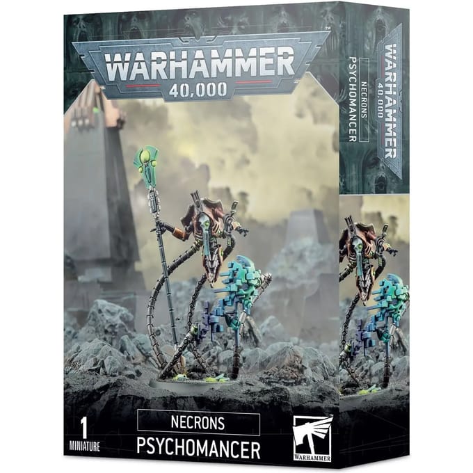 Beeldje Games Workshop Warhammer 40k - Necron Psychomancien