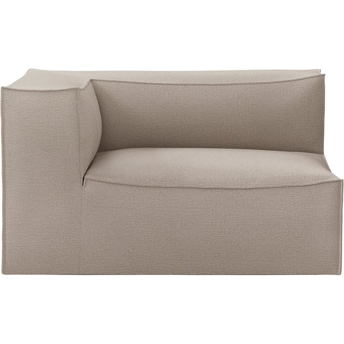 Ferm Living Catena Sofa - Module met armleuningen - Cotton Linen - links - L
