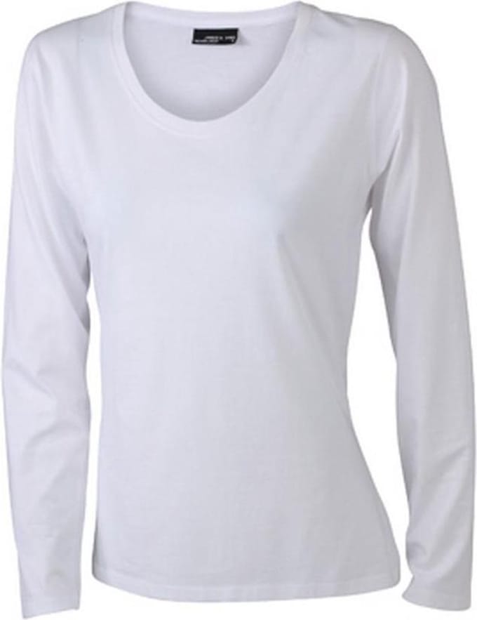 Daiber Dames/dames T-Shirt met lange mouwen (Medium Long-Sleeved) (Wit)