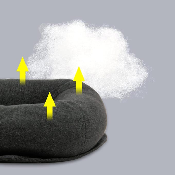 Motorhelmstandaard Helmsteun Helm Service Pad Helm Donutring voor motorfiets zwart