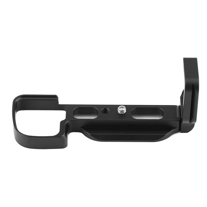 Aluminiumlegering Verticaal Snelkoppelings L-plaat Camera Beugel Houder Voor Sony A6000 black