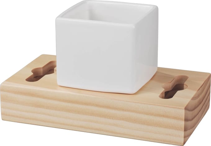 Haceka Foresc Pure Beker - Tandenborstelhouder - Badkameraccessoires