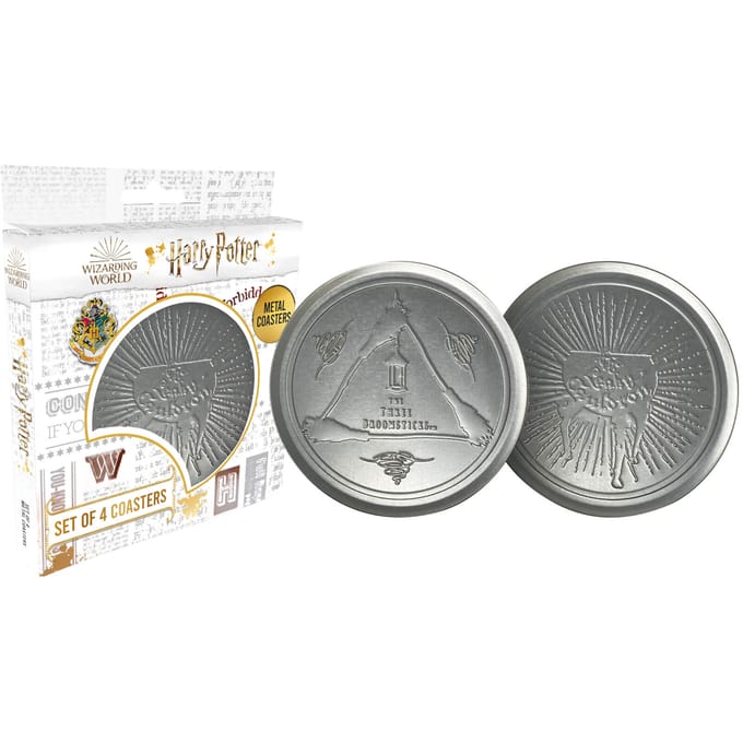 Metalen Onderzetters - Harry Potter - 4 Onderzetters