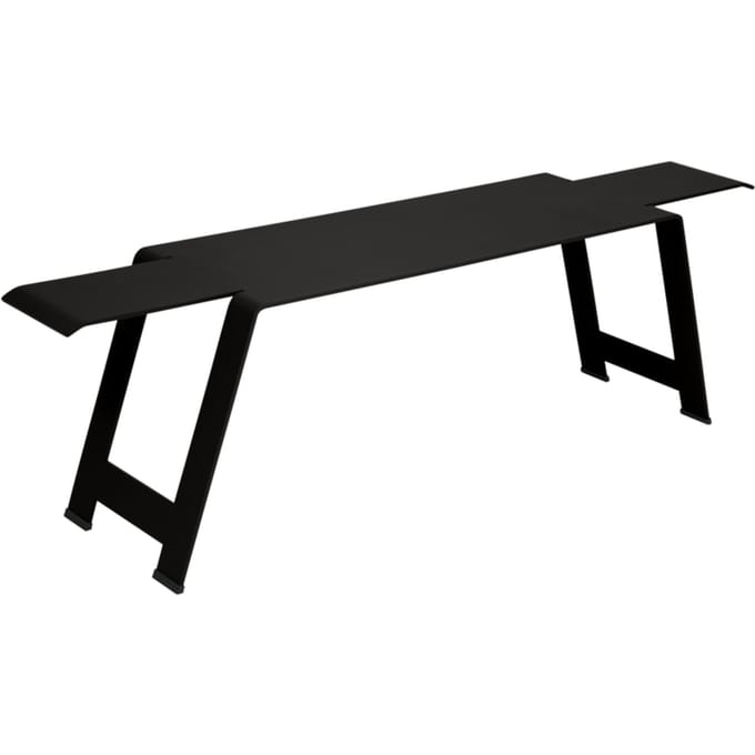 Fermob - Origami Bank - 42 drop - zwart