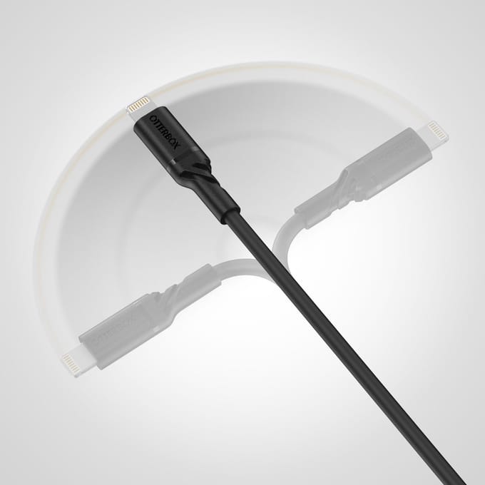 Otterbox 3A USB-A naar Micro USB Kabel 1 Meter Zwart